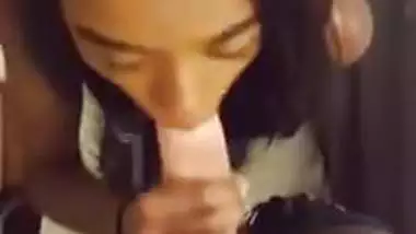 Indian Teen GF Sucking White Dick