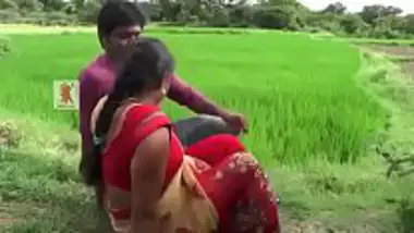 Outdoor sex of a Tamil couple in a village