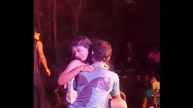 Desi hot stage dance