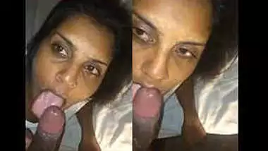 Desi Babe Deepthroat Blowjob Doggy Style Fucking and Cum Swallowing