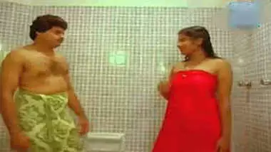hot sexy song bathroom romance navel sharp boobs