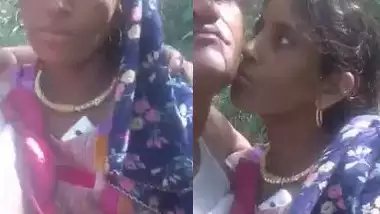 Obedient Desi girl with naked XXX pussy confronted outdoors by guys