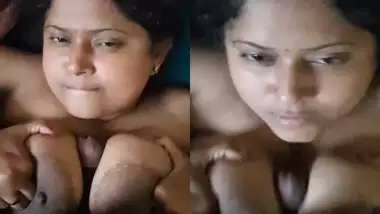 Fucking big boobs of Mallu housewife