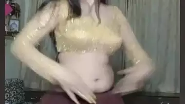 Tango hot star teen doll show boobs after dance