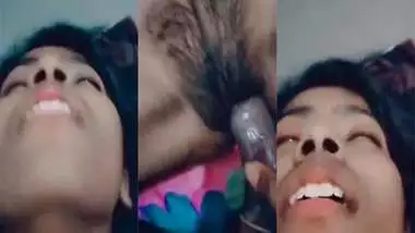 Hairy pussy Indian girl moaning softly