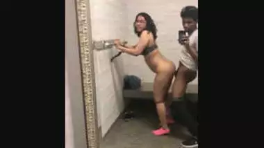 young Malayali couple fucking in a bathroom during college fest