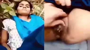 Indian outdoor xxx girl pussy fuck in jungle