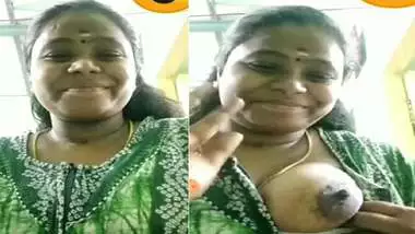 Tamil wife boob show viral video call show