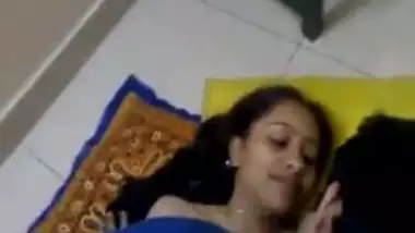 Indian aunty vehement home sex mms with juvenile college guy